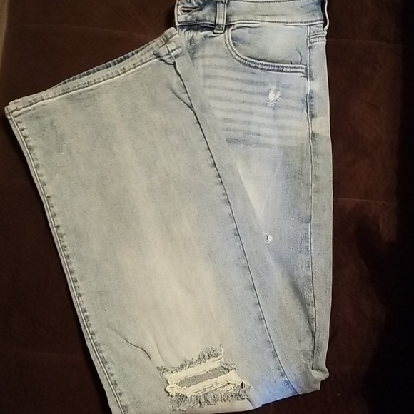 Willow & Root Wide Leg High Rise Stretch Jean - Picture 5 of 7